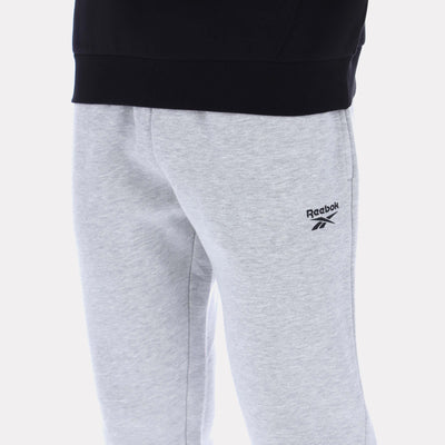 Reebok Apparel Men Essential Tapered Joggers LIGHT GREY MARL