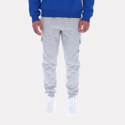 Reebok Apparel Men Reebok Cargo Pocket Cuffed Pants LIGHT GREY MARL