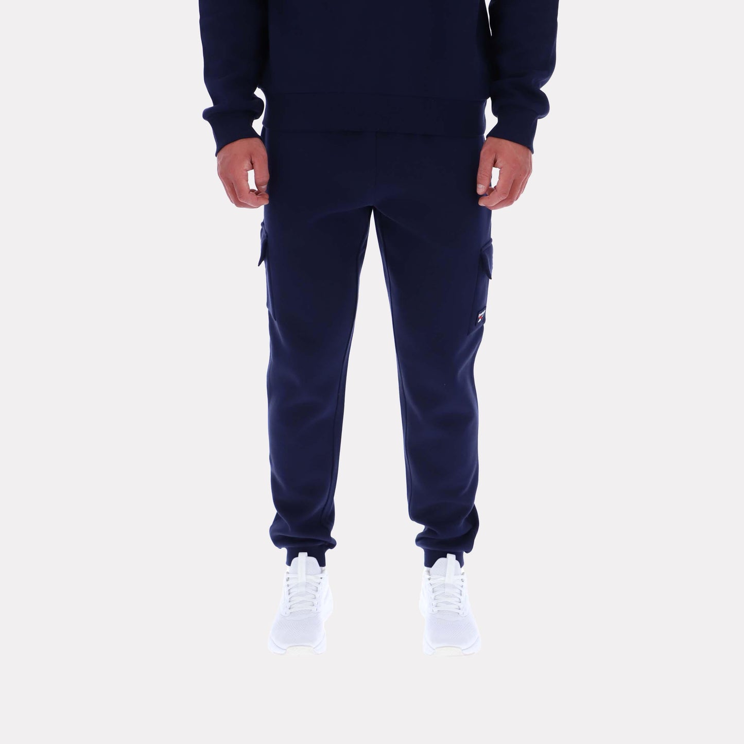 Reebok Apparel Men Reebok Cargo Pocket Cuffed Pants VECTOR NAVY