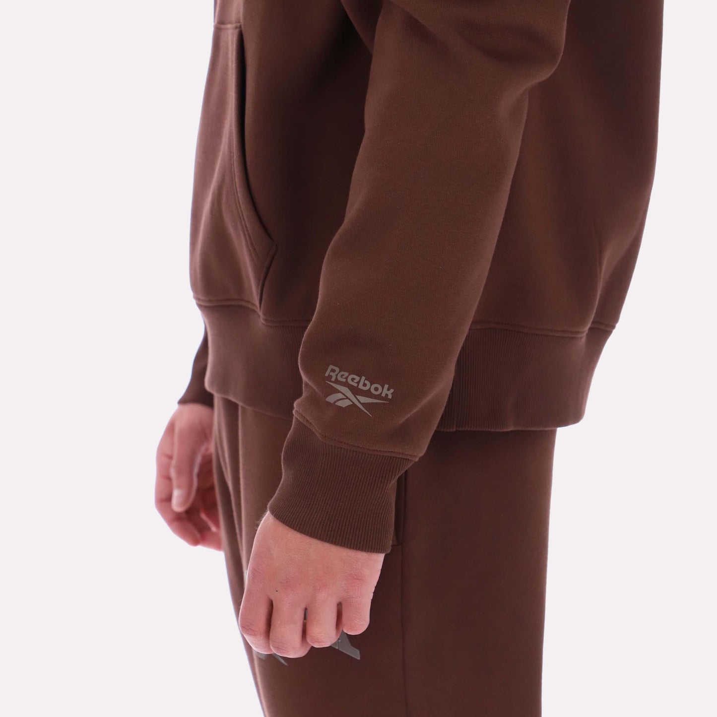 Reebok Apparel Men Varsity Hoodie CAMPUS BROWN