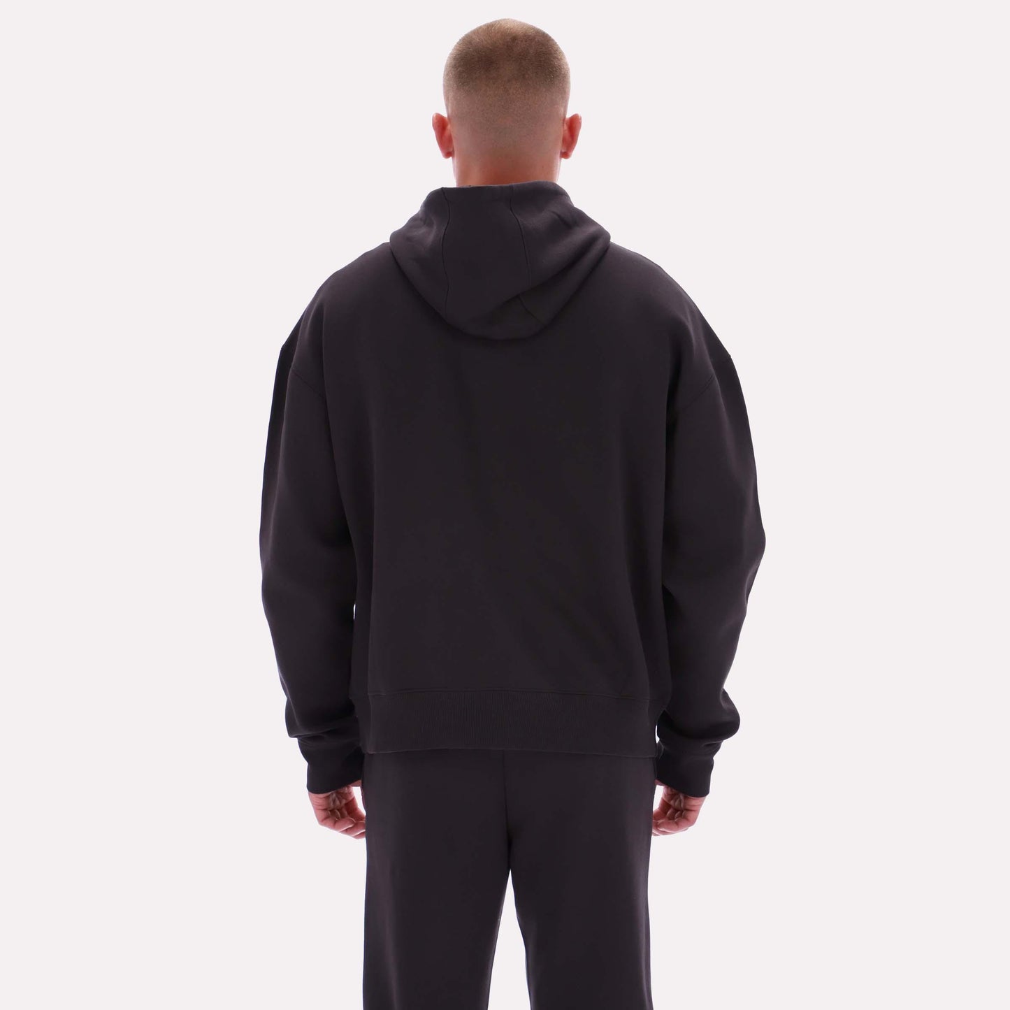 Reebok Apparel Men Varsity Hoodie WASHED BLACK