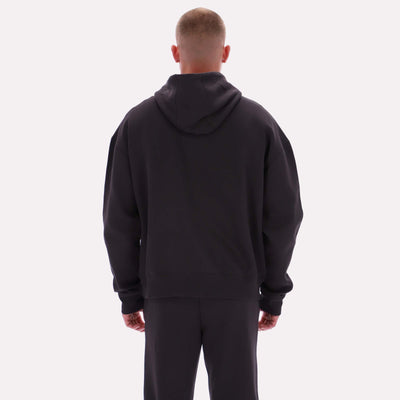 Reebok Apparel Men Varsity Hoodie WASHED BLACK