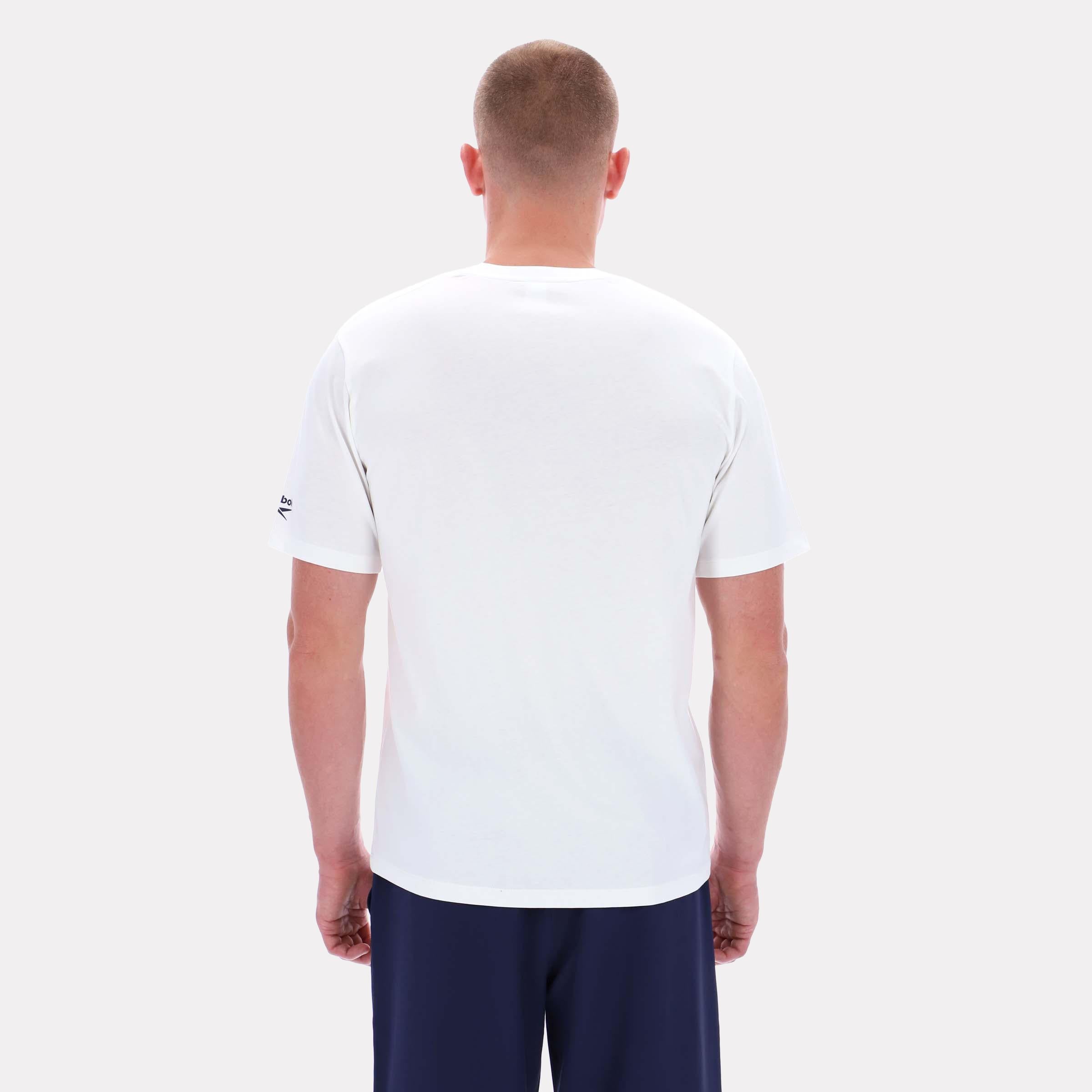 Reebok Apparel Men Reebok Illusion Logo T-Shirt WHITE – Reebok Canada