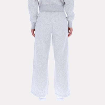 Reebok Apparel Women Off-Duty Wide-Leg Pants SILVER MARL