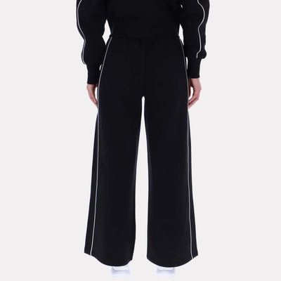 Reebok Apparel Women Off-Duty Wide-Leg Pants BLACK