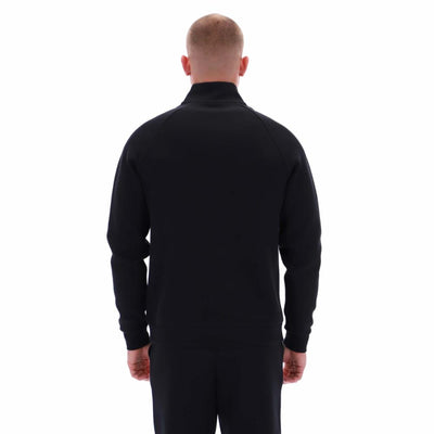 Reebok Apparel Men Core Quarter-Zip Sweatshirt BLACK