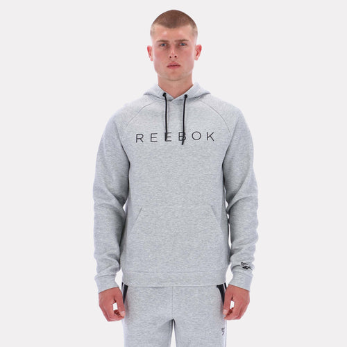 Reebok Apparel Men Reebok Core Hoodie GREY MARL