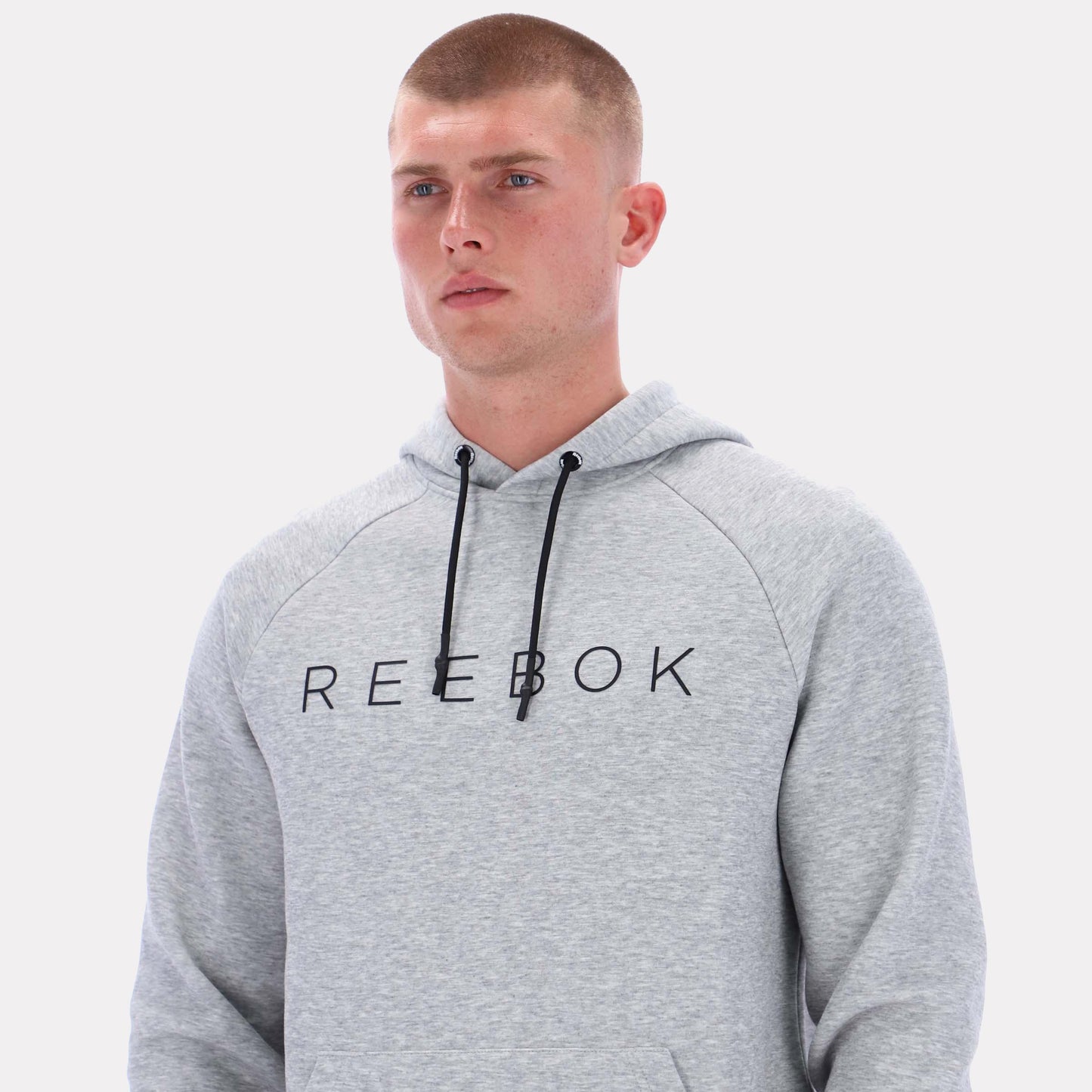 Reebok Apparel Men Reebok Core Hoodie GREY MARL