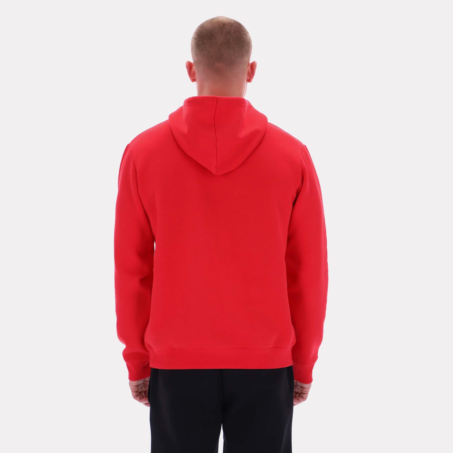 Reebok Apparel Men Essential Logo Hoodie VECTOR RED