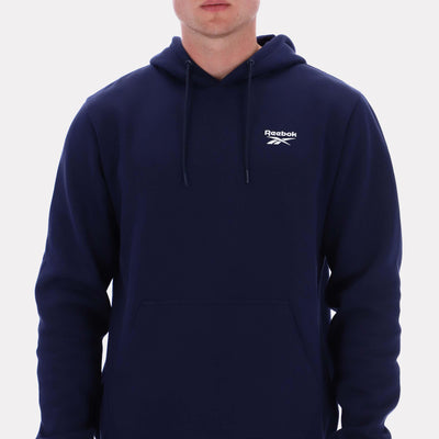 Reebok Apparel Men Essential Logo Hoodie VECTOR NAVY
