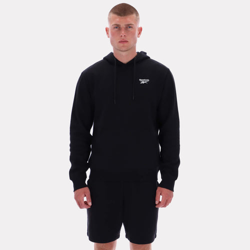 Reebok Apparel Men Essential Logo Hoodie BLACK
