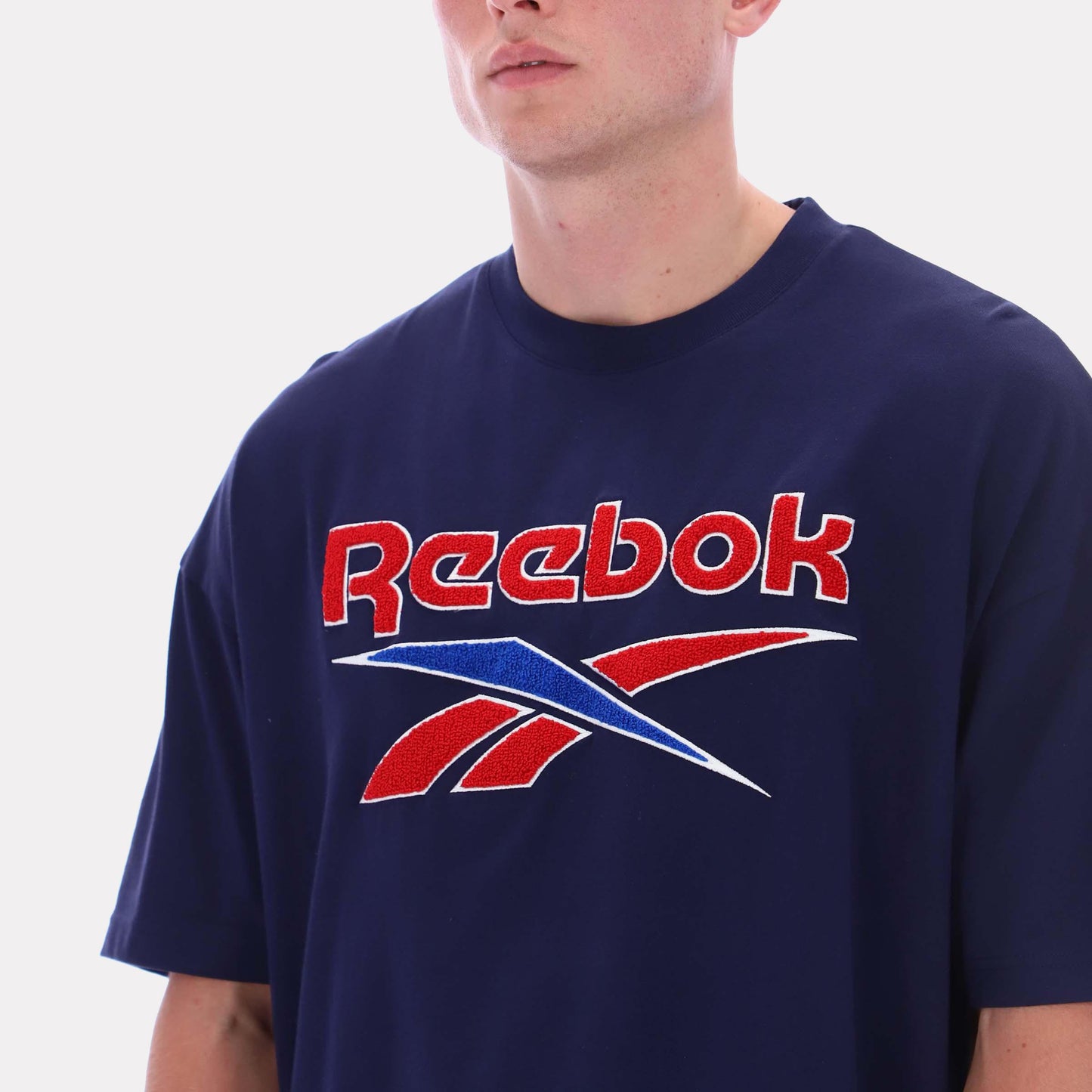 Reebok Apparel Men Reebok Varsity Graphic T-Shirt VECTOR NAVY