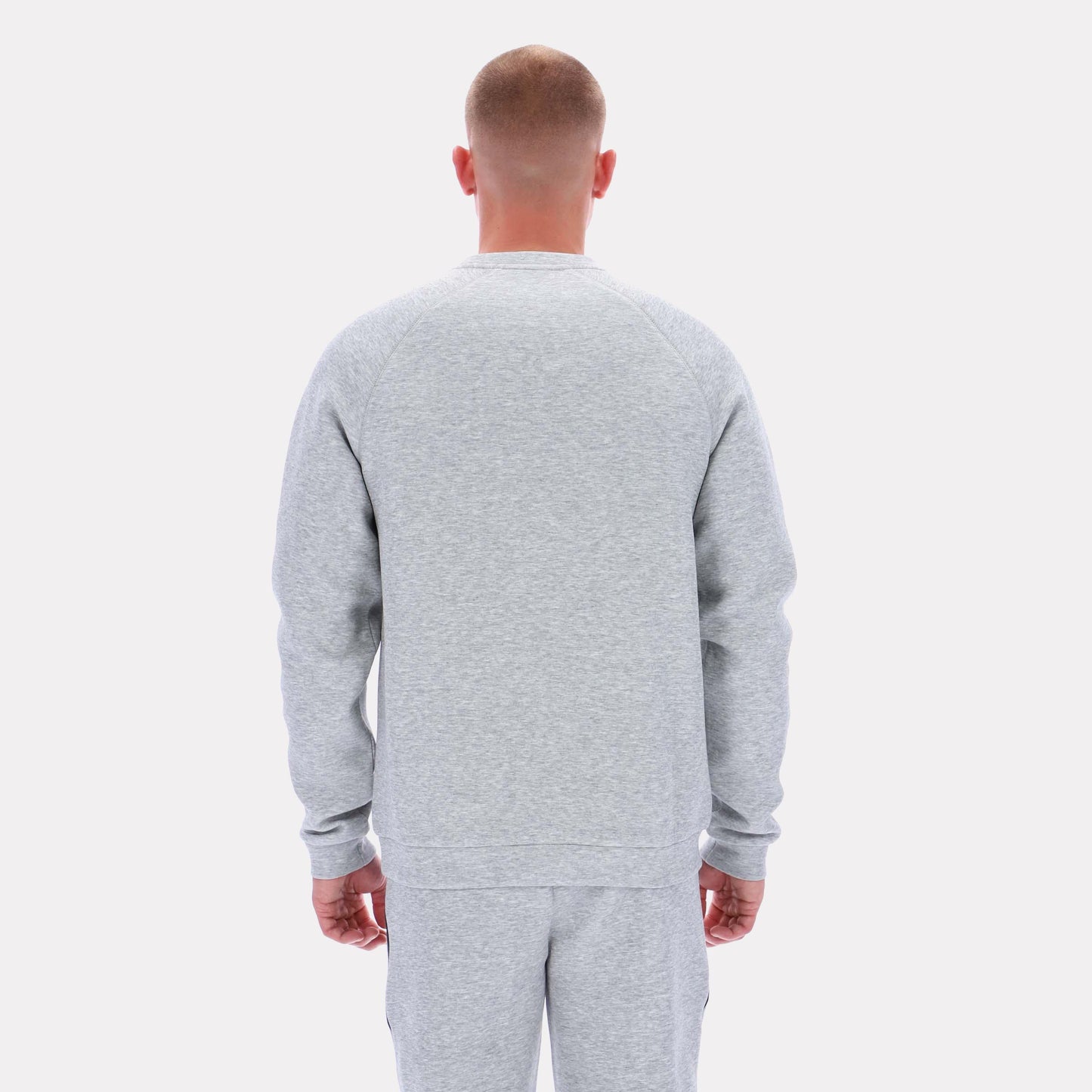 Reebok Apparel Men Core Graphic Sweatshirt GREY MARL