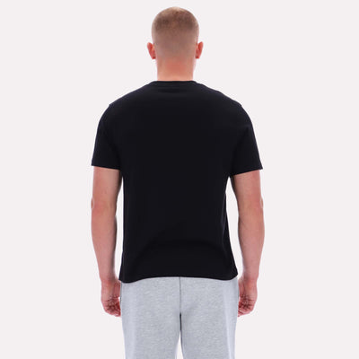 Reebok Apparel Men Big Logo Crewneck Short Sleeve Tee BLACK