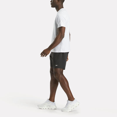 Reebok Apparel Men Big Logo Crewneck Short Sleeve Tee WHITE