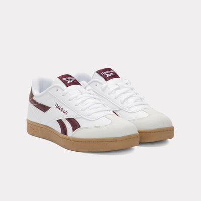 Reebok Footwear Kids Smash Edge Shoes – Grade School WHITE/BLACKCHERRY/SGUM1