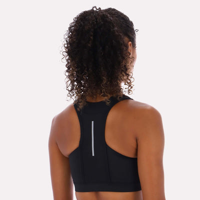 Reebok Apparel Women RBK-DRY Motion Sports Bra BLACK