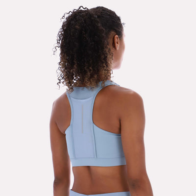 Reebok Apparel Women RBK-DRY Motion Sports Bra LEISURE BLUE