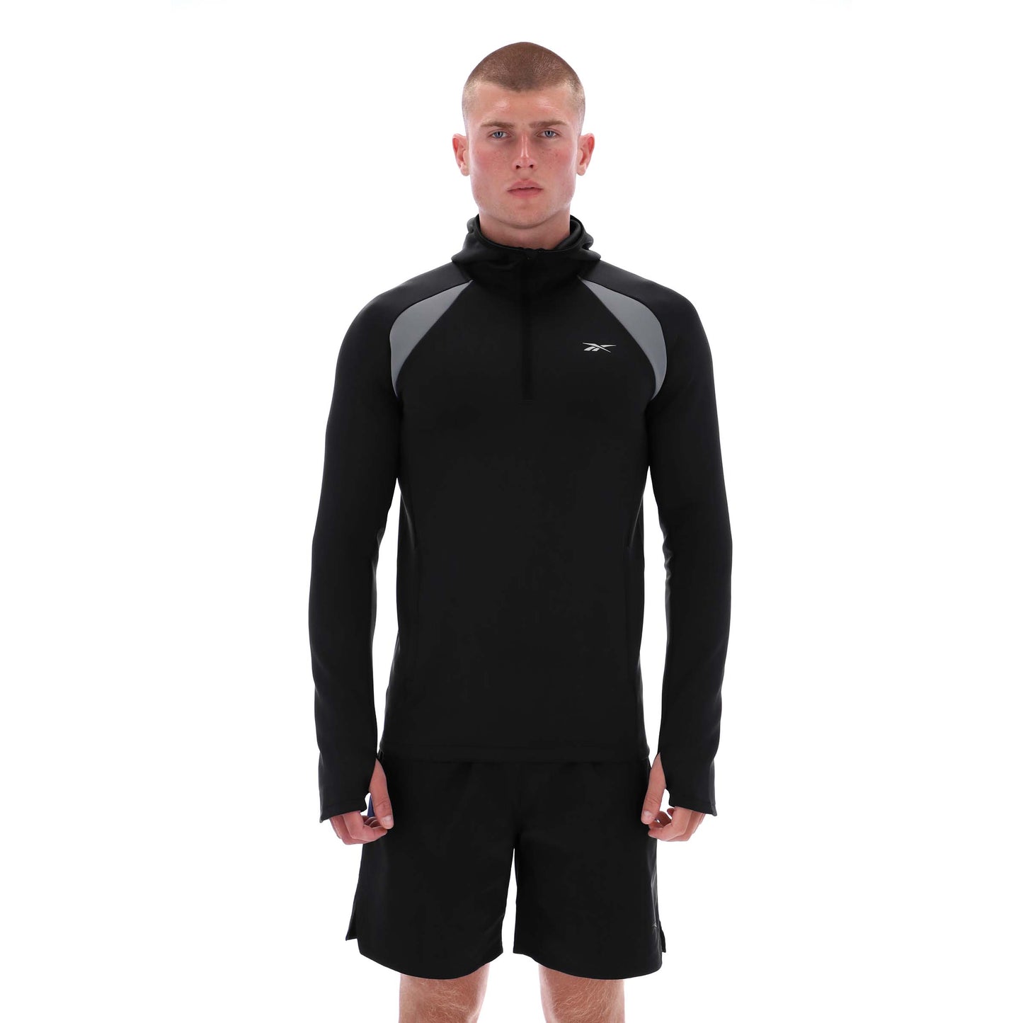 REEBOK APPAREL MEN Vector Warm-Up Jacket BLACK