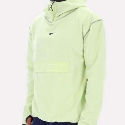 Reebok Apparel Men All-Trail Tech Hoodie ASTRO LIME