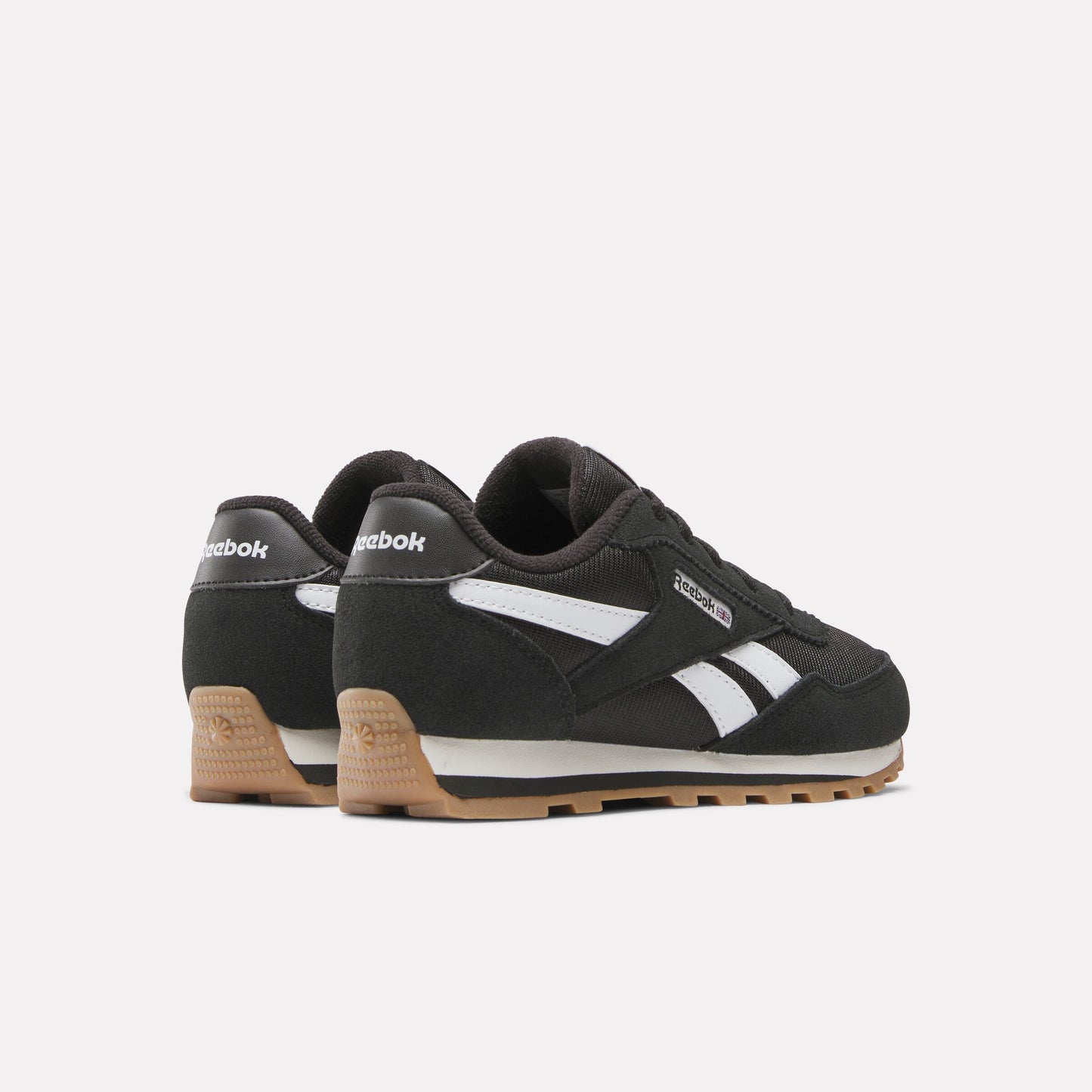 REEBOK FOOTWEAR KIDS Classic AZ Shoes - Pre-School WASHED BLACK/BLACK/CHALK