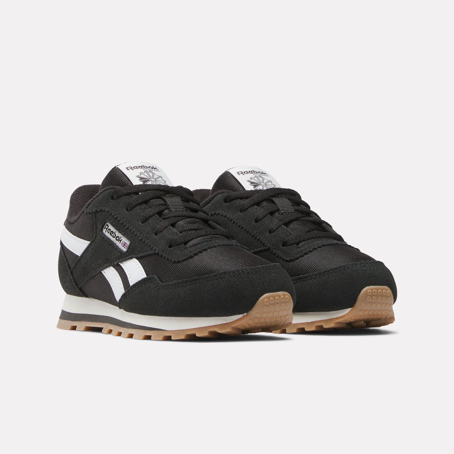 REEBOK FOOTWEAR KIDS Classic AZ Shoes - Pre-School WASHED BLACK/BLACK/CHALK