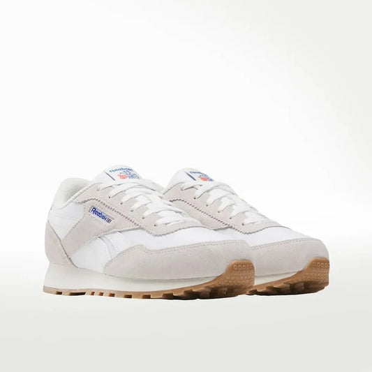 REEBOK FOOTWEAR KIDS Classic AZ Shoes - Pre-School WHITE/LUXE GREY/CHALK