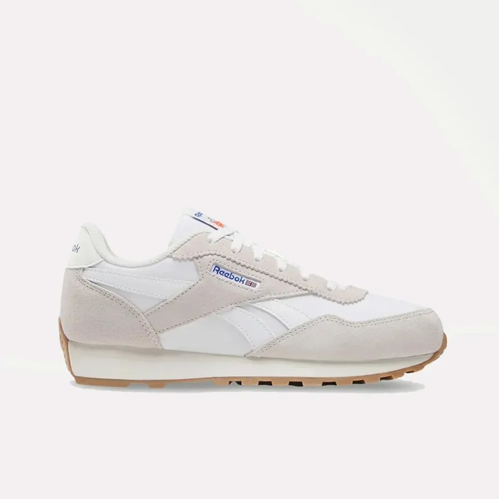 REEBOK FOOTWEAR KIDS Classic AZ Shoes - Pre-School WHITE/LUXE GREY/CHALK