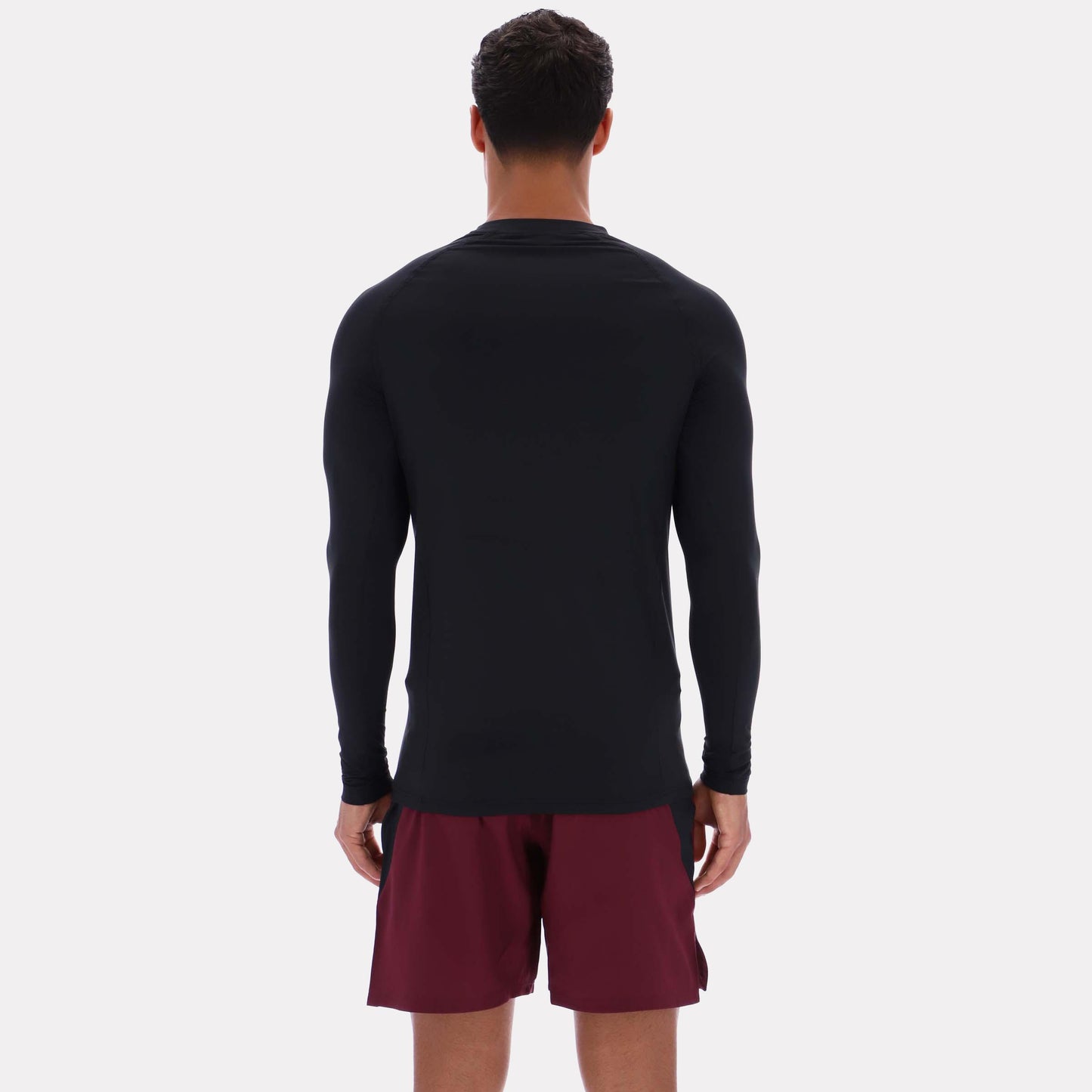 Reebok Apparel Men Performance Long Sleeve Tee BLACK