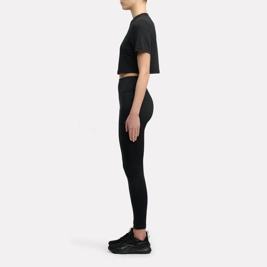 Reebok Apparel Women ID Train High Rise Leggings BLACK