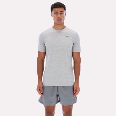 Reebok Apparel Men Core Move T-Shirt LIGHT GREY