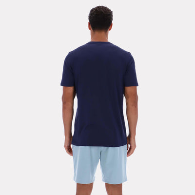 Reebok Apparel Men Core Move T-Shirt VECTOR NAVY