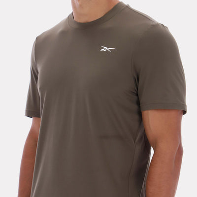 Reebok Apparel Men Core Move T-Shirt ARMY GREEN