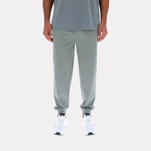 Reebok Apparel Men Everyday Yoga Pants GRIT GREEN MARL