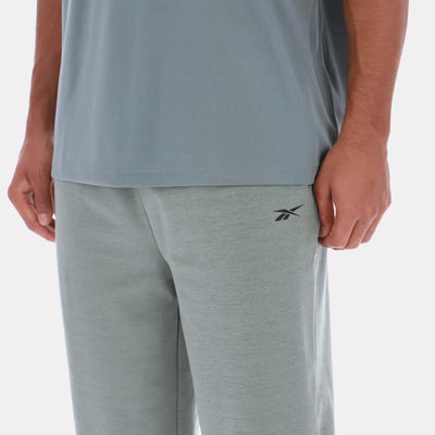 Reebok Apparel Men Everyday Yoga Pants GRIT GREEN MARL