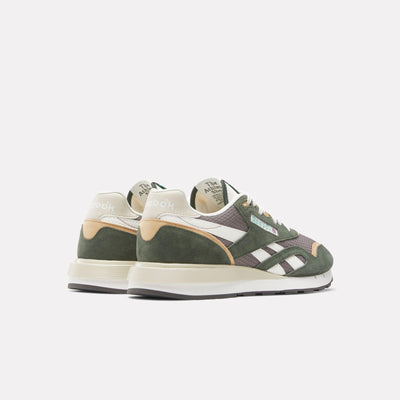 Reebok Footwear Men Classic Nylon 89 Shoes GRIT GREEN/TREK GREY/CHALK