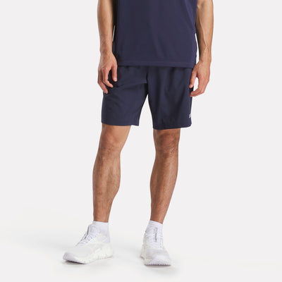 Reebok Apparel Men Workout Ready Woven Shorts VECTOR NAVY
