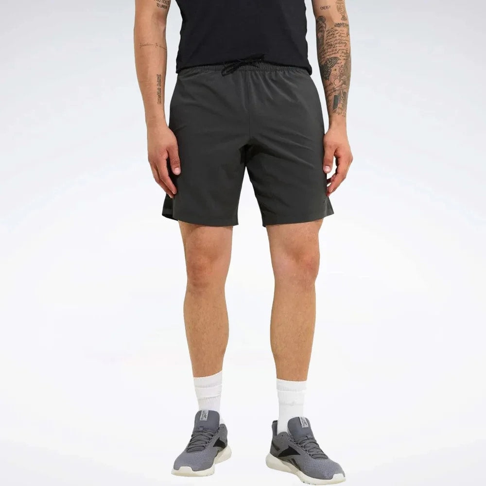REEBOK APPAREL MEN Workout Ready Woven Shorts GREY 6