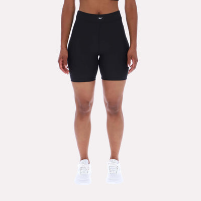 Reebok Apparel Women Rib Bike Shorts BLACK