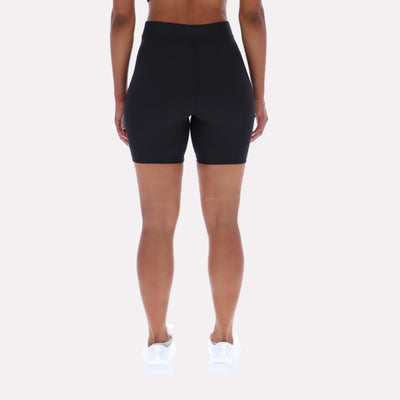 Reebok Apparel Women Rib Bike Shorts BLACK