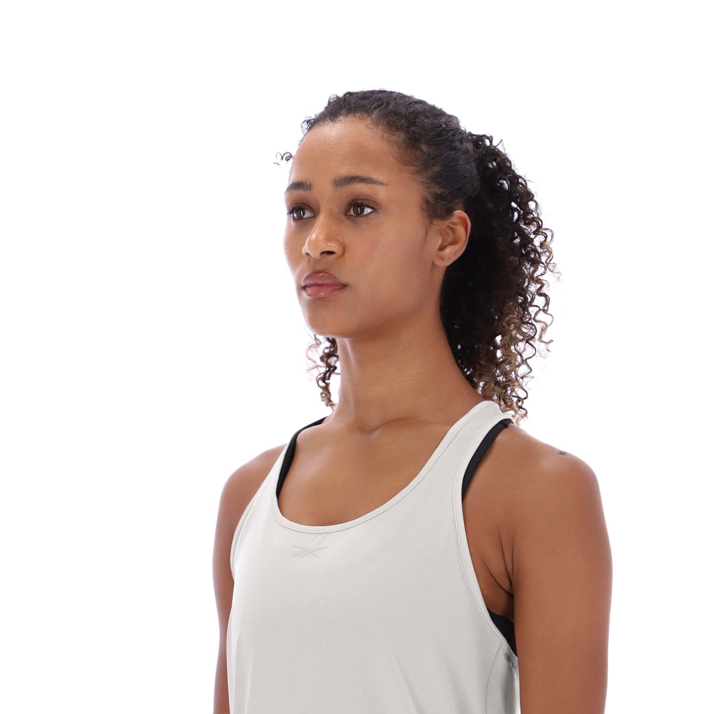 REEBOK APPAREL WOMEN RBK-CHILL Athletic Tank CHALK
