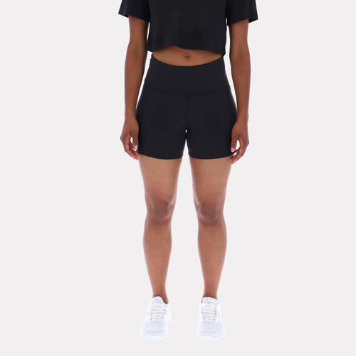 Reebok Apparel Women Lux High-Rise Booty Shorts BLACK