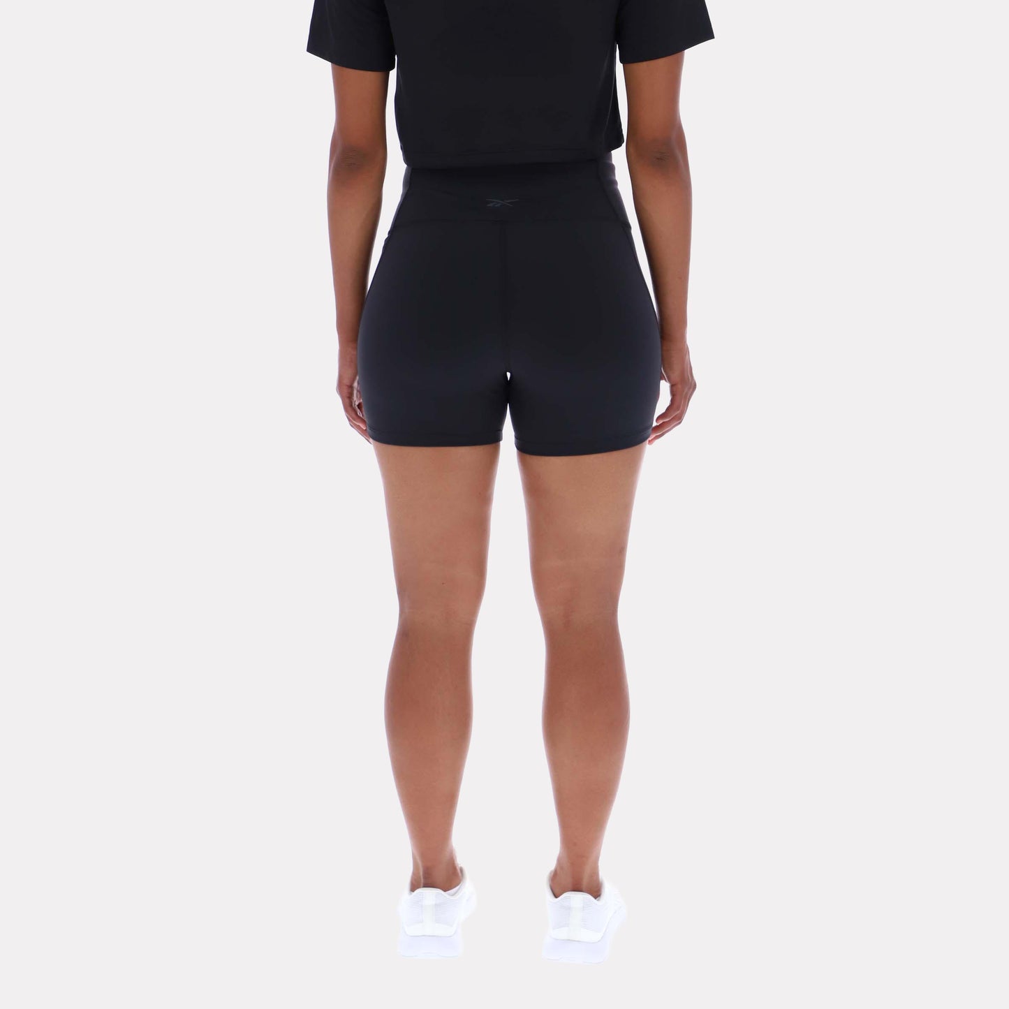 Reebok Apparel Women Lux High-Rise Booty Shorts BLACK