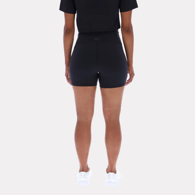 Reebok Apparel Women Lux High-Rise Booty Shorts BLACK
