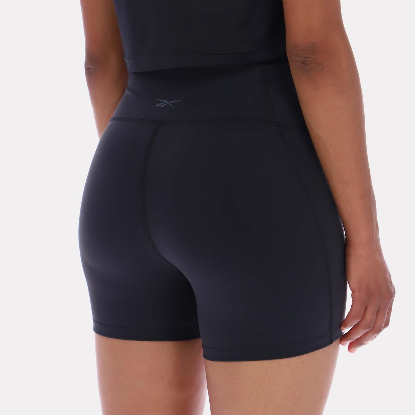 Reebok Apparel Women Lux High-Rise Booty Shorts BLACK