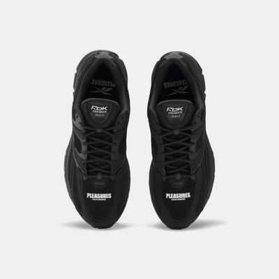 Reebok Footwear Men Reebok x PLEASURES Premier Trinity KFS Shoes BLACK/BLACK/BLACK