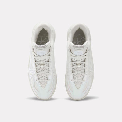 Reebok Footwear Men Angel Reese 1 Basketball Shoes GREY/GREY/WHITE