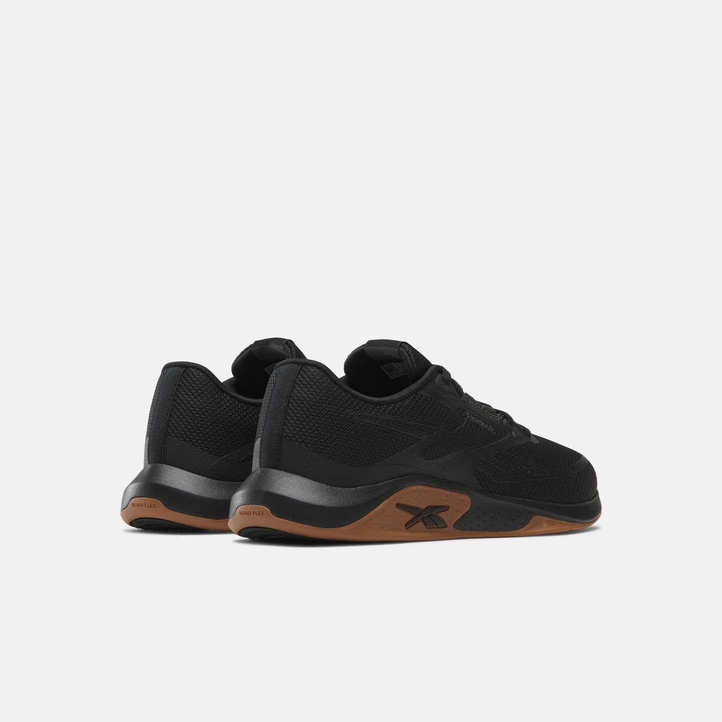 REEBOK FOOTWEAR MEN Nanoflex TR 3 Shoes BLACK/REEBOK LEE 1 GUM/GREY6