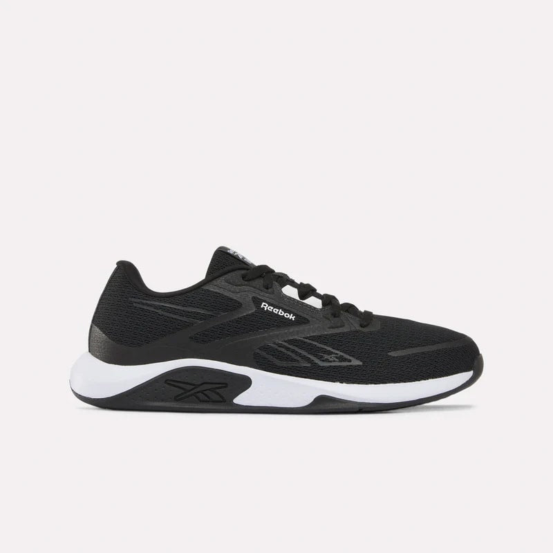 REEBOK FOOTWEAR WOMEN Nanoflex TR 3 Training Shoes BLACK/WHITE