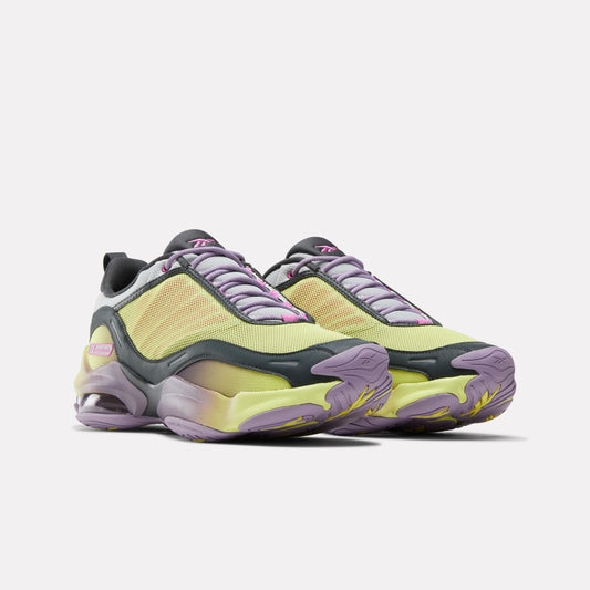 REEBOK FOOTWEAR UNISEX DMX Series 3000 Shoes SPORTCITRUS/BLACKBERRY/GREY